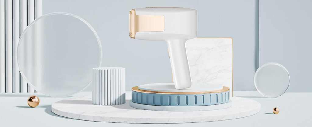 IPL ice-cooling hair removal device